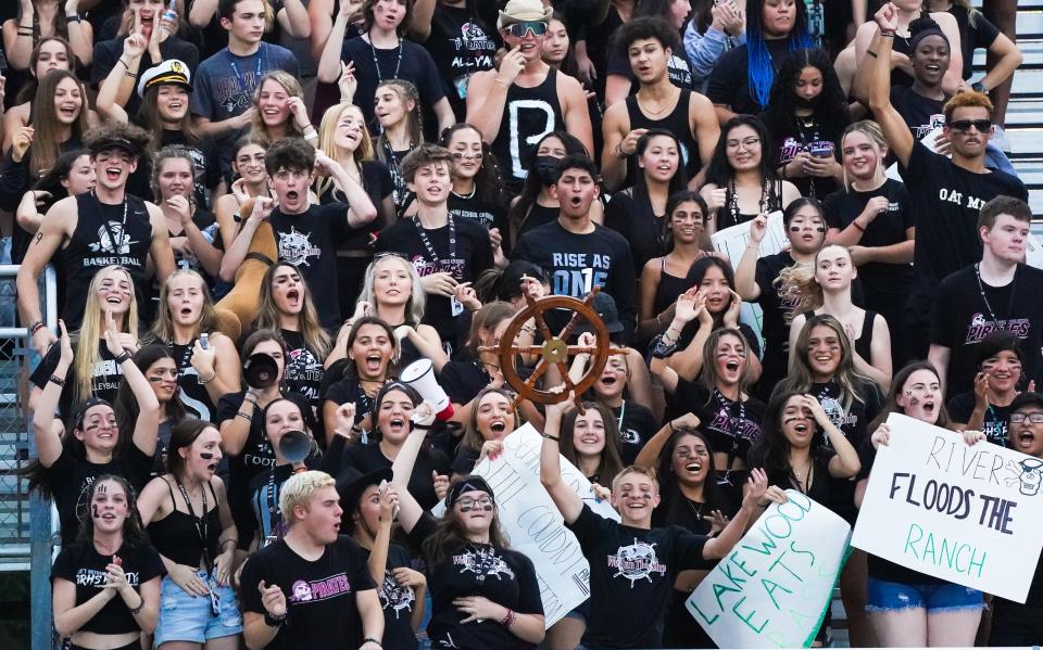 High school football is a popular gathering place on Friday nights as fans come to area stadiums to support their teams.