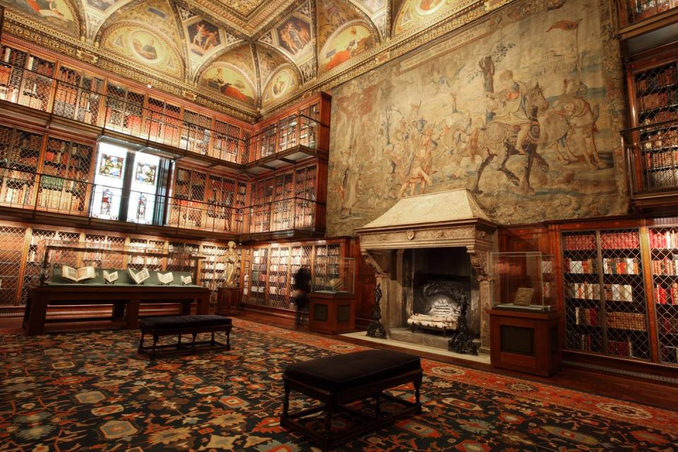 Admire the architecture and exhibitions at the Morgan Library.