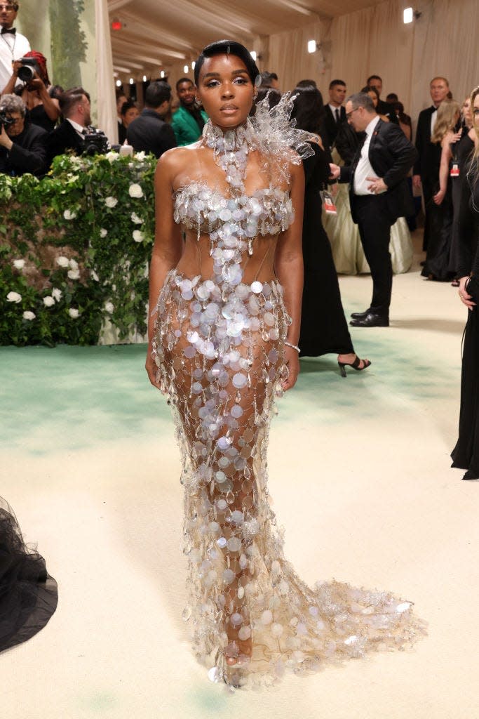 Janelle Monae attends the 2024 Met Gala