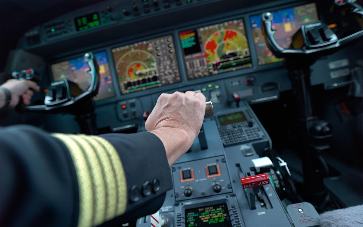 A pilot needs to know what an awful lot of buttons do - This content is subject to copyright.