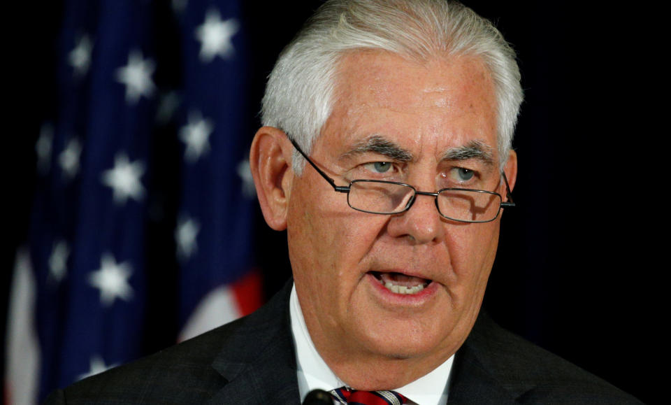 Rex Tillerson is no longer secretary of state. (Photo: Kevin Lamarque/Reuters)