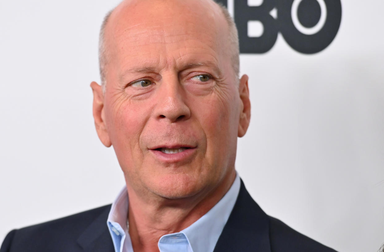 Bruce Willis en el estreno de 