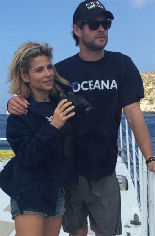 Chris Hemsworth and Elsa Patkay are couple goals