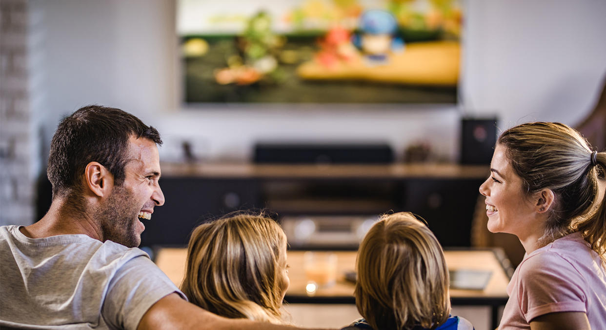 Settling down to watch your favourite show or film is all the easier with Freeview Play.  (Getty Images)