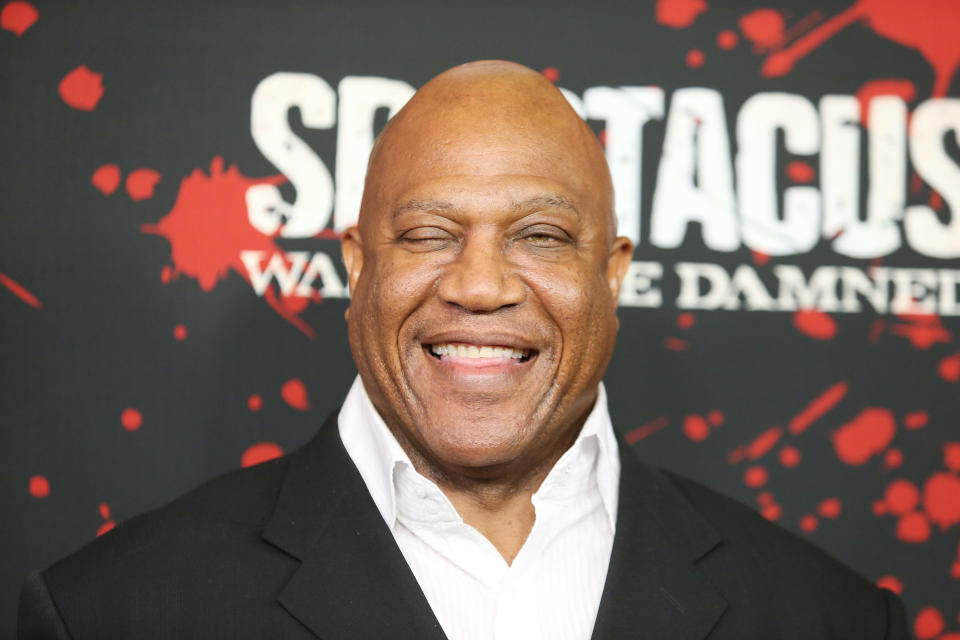 LOS ANGELES, CA - JANUARY 22:  Tommy 'Tiny' Lister arrives at the Los Angeles premiere of "Spartacus: War Of The Damned" held at Regal Cinemas L.A. LIVE Stadium 14 on January 22, 2013 in Los Angeles, California.  (Photo by Michael Tran/FilmMagic)
