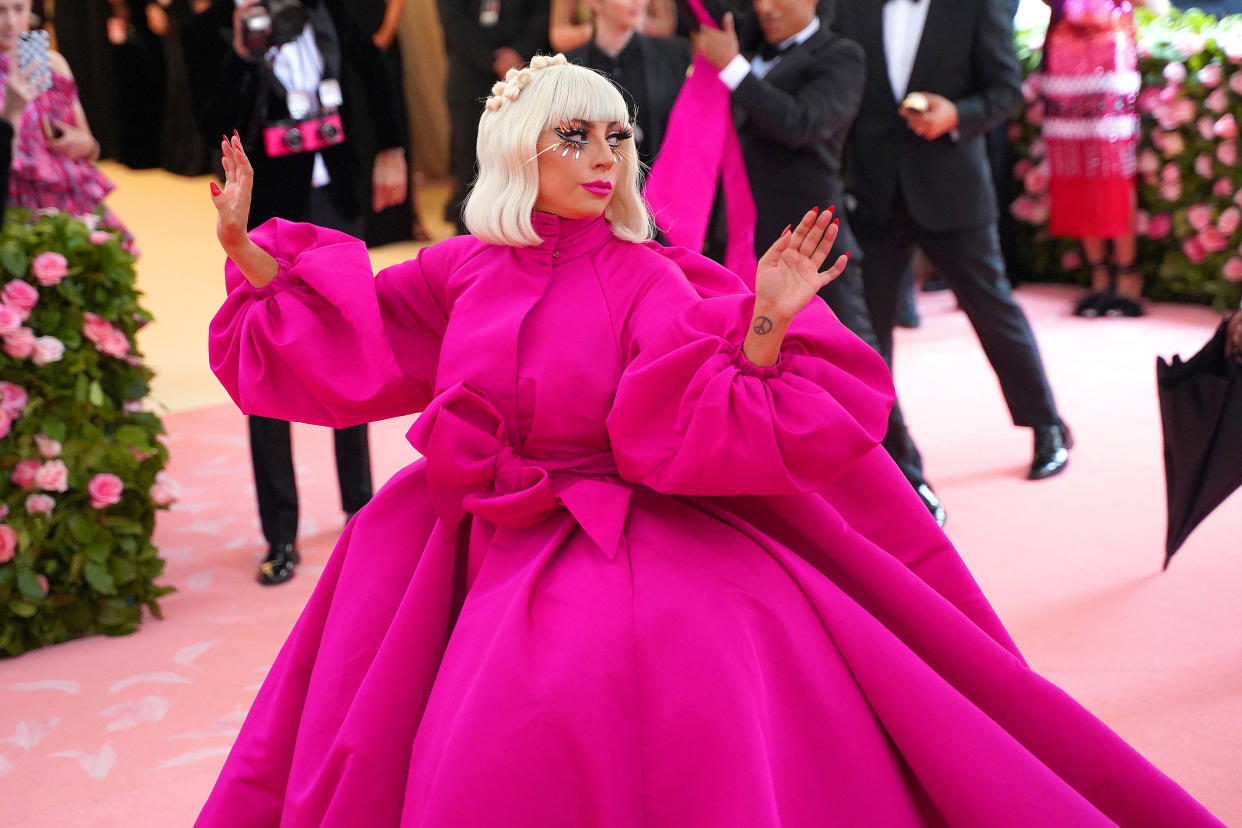 Lady Gaga attends the Met Gala on May 6, 2019 in New York City. (Photo by Sean Zanni/Patrick McMullan via Getty Images)