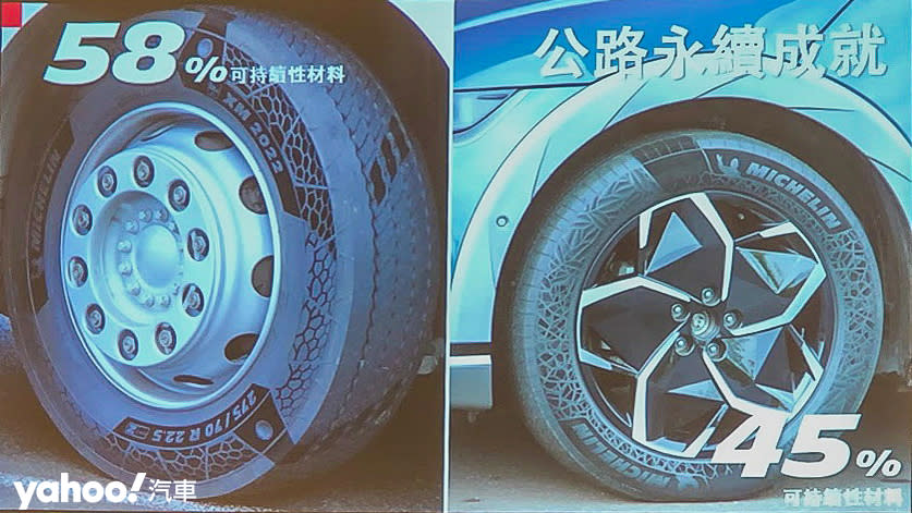 Michelin目標在2050年提高至100%使用可持續材料生產輪胎。