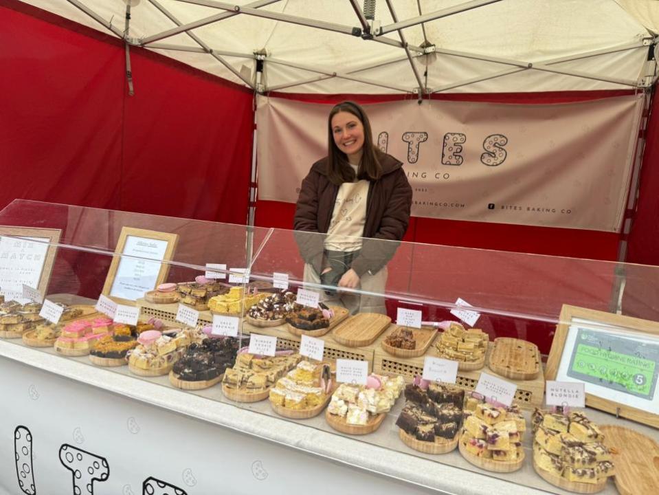 The Northern Echo: Lydia Dunn from Seaham with her business Bites.