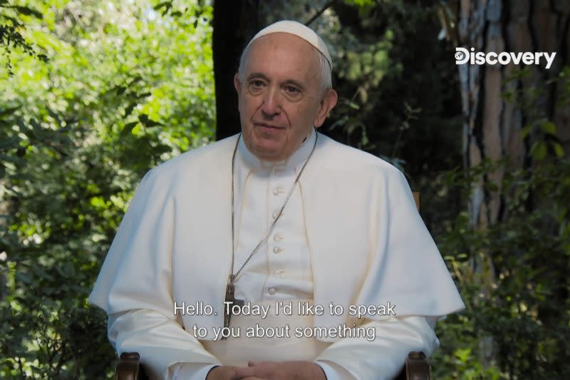 教宗再次緊急呼籲世人應對生態危機。（Discovery提供）