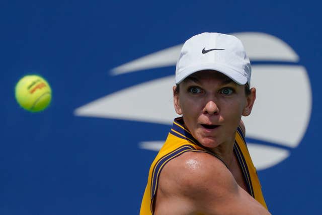 Simona Halep was beaten in the fourth round of the US Open (John Minchillo/AP)