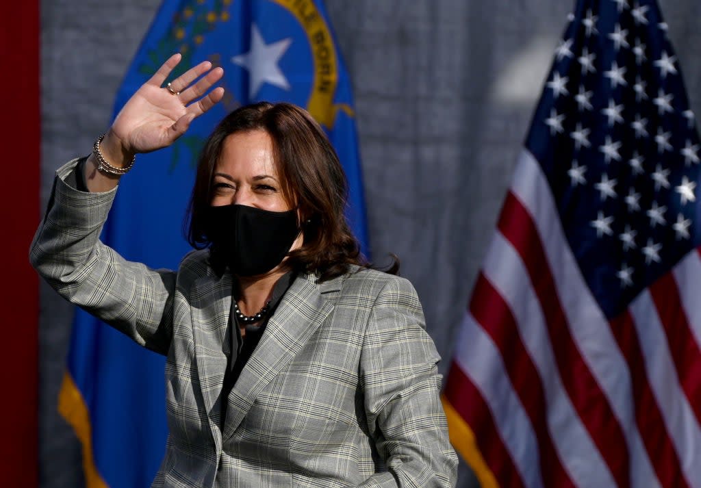 Kamala Harris was born in California and grew up partly in Canada before moving back to her home state (Getty Images)