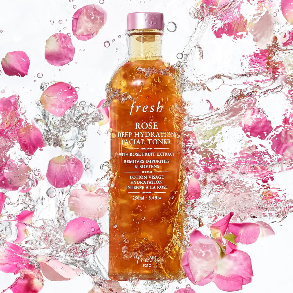 Fresh Rose & Hyaluronic Acid Deep Hydration Toner. Image via Sephora