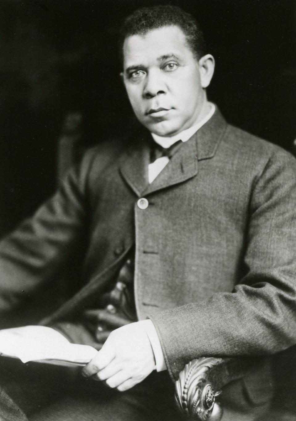 Educator, orator and author Booker T. Washington in September 1909.