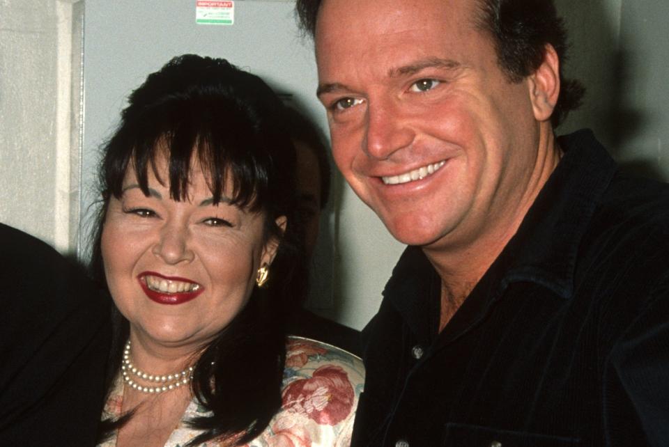 Roseanne Barr&nbsp;and Tom Arnold were married from 1990 to 1994.&nbsp; (Photo: Ron Galella via Getty Images)