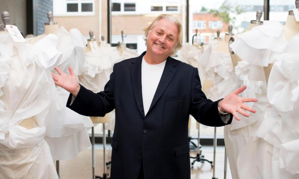 Designer David Emanuel had to work in total secrecy.