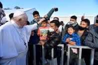 Pope Francis visits Greece