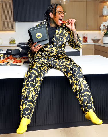 <p>Sara Jaye/Getty Images for Buffalo Wild Wings</p> Nick Cannon.