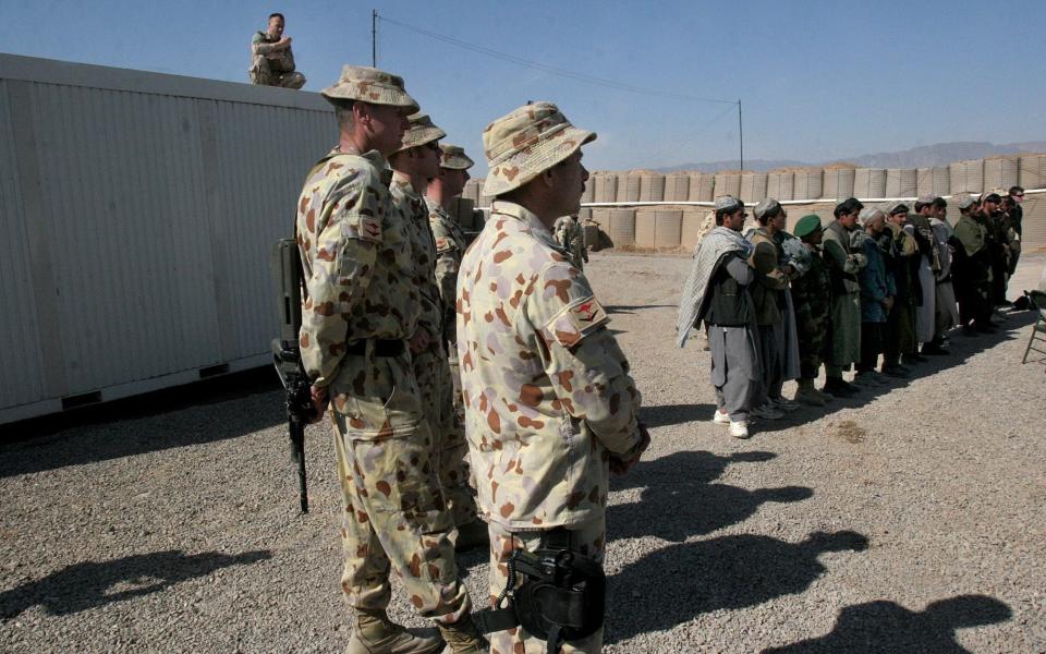 More than 26,000 Australians served in Afghanistan in the fight against the Taliban - AP