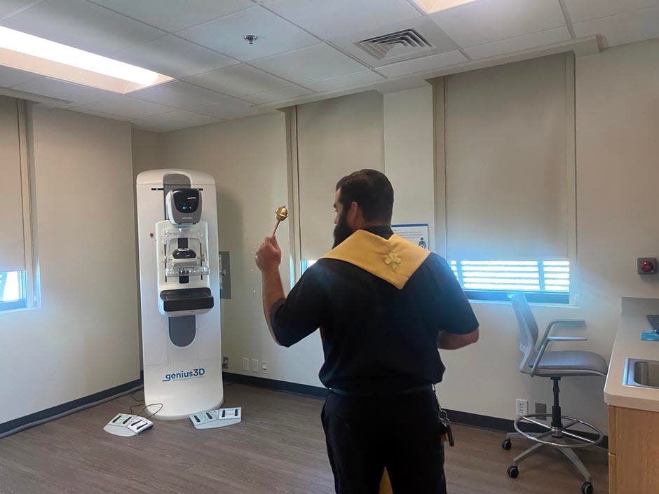 Clergy members blessed Ascension Sacred Heart's new Women's Diagnostic Center in Watersound during its grand opening in June.