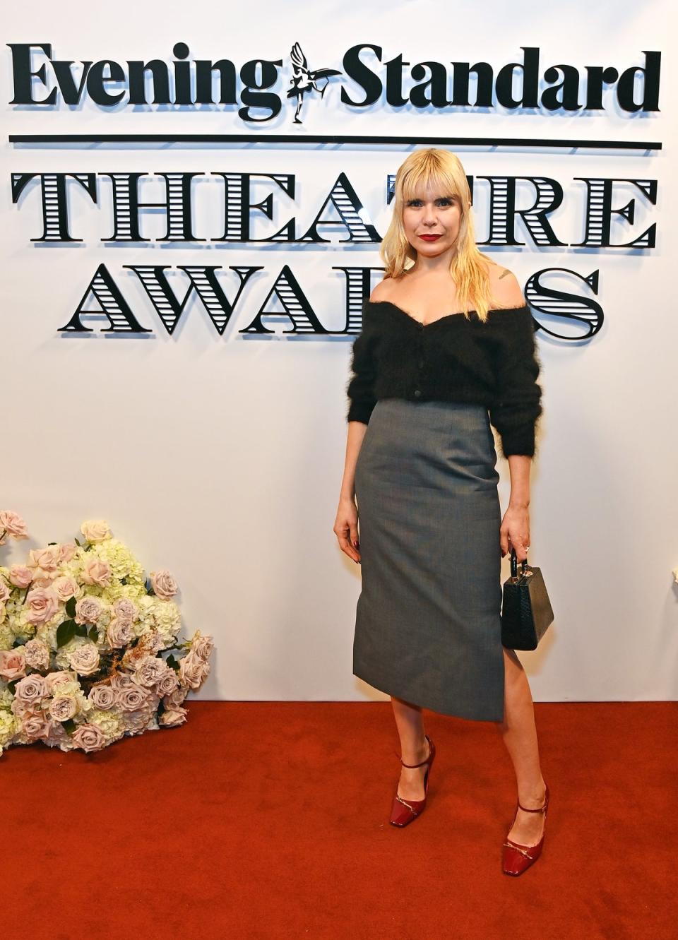 Paloma Faith pictured before the ceremony (Dave Benett)