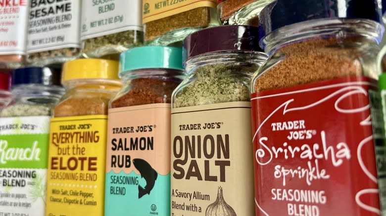 assorted Trader Joe's seasoning blends