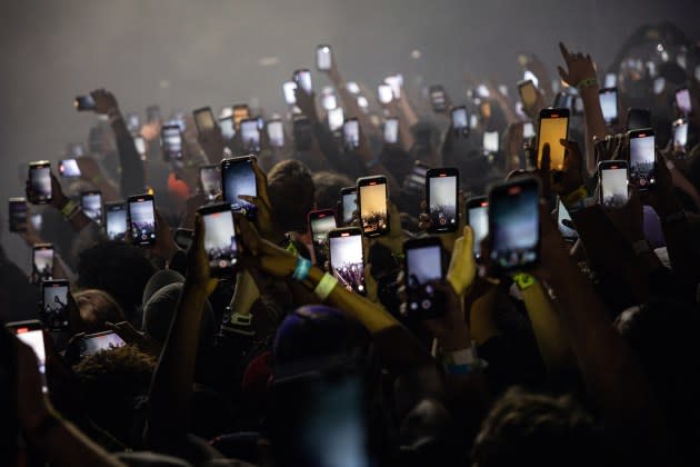 Fans during Playboi Carti at Governors Ball in 2022. - Credit: Griffin Lotz for Rolling Stone