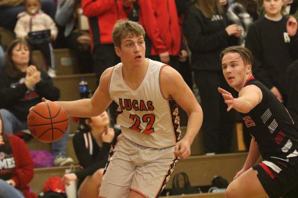 Lucas' Andrew Smollen will represent the North team in Friday's 44th News Journal All-Star Classic.
