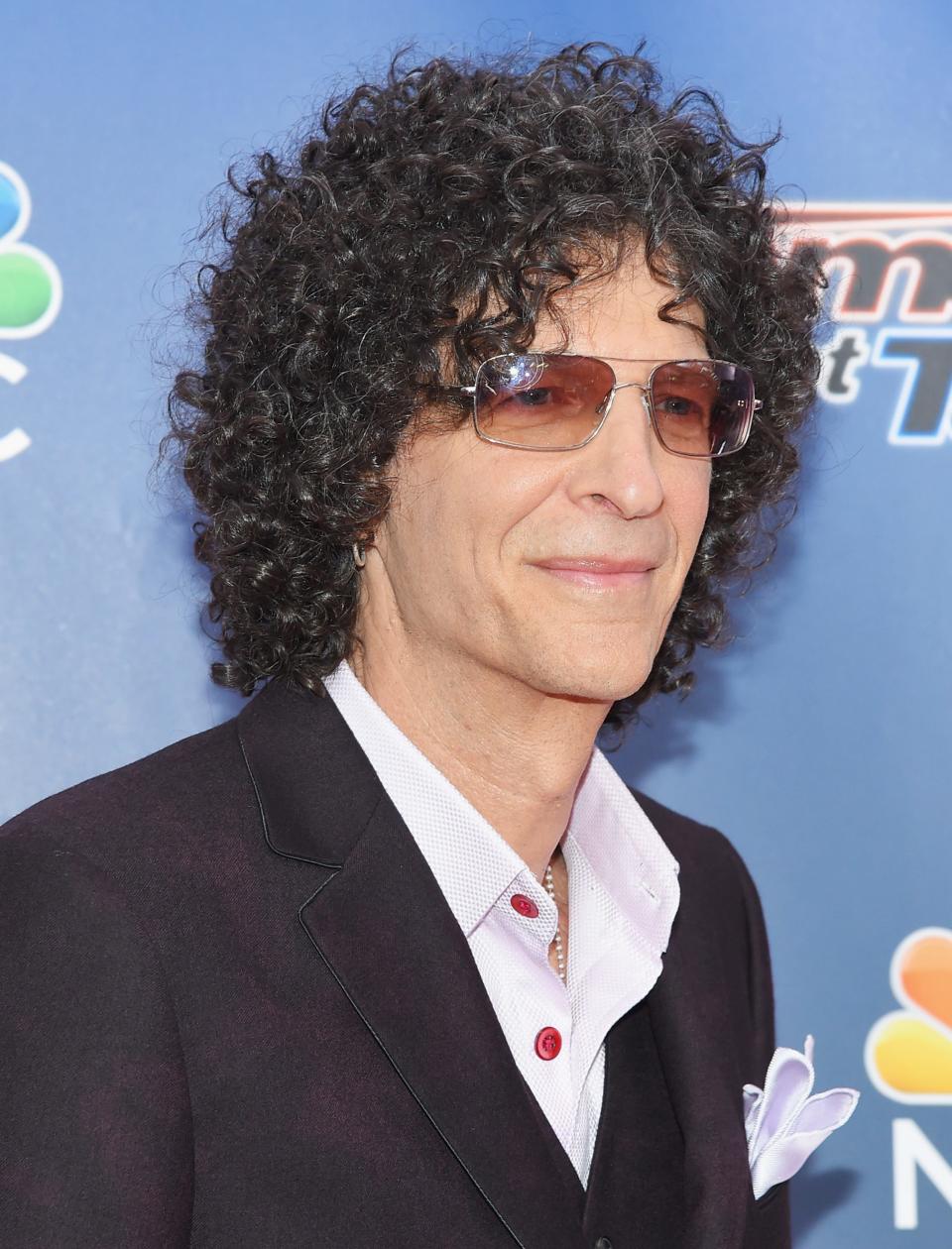 Howard Stern, a former "America's Got Talent" judge at a Season 10 taping, on Aug. 11, 2015 in New York City.