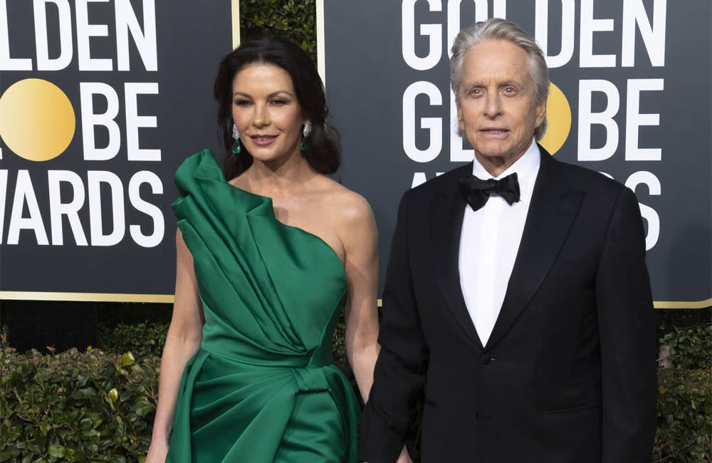 Michael Douglas likes to go dancing with his wife Catherine Zeta-Jones credit:Bang Showbiz