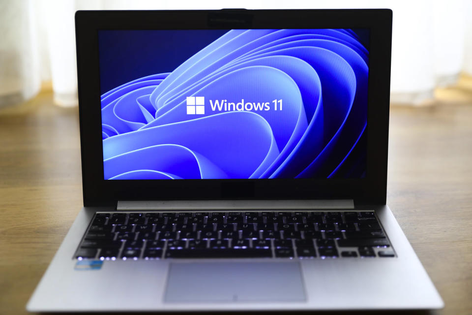 Windows 11 laptop
