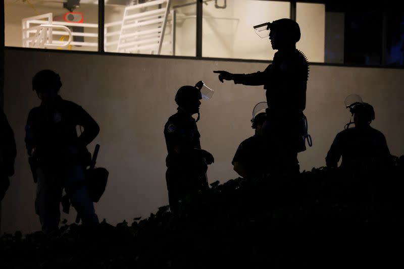 Law enforcement officers are deployed to the University of California, Irvine (UC Irvine)