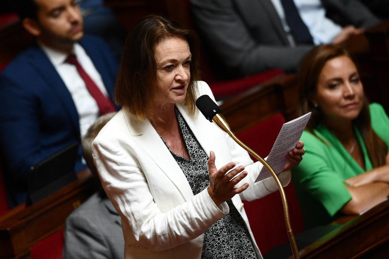 Caroline Parmentier photographié le 19 juillet 2022 à l’Assemblée nationale. 