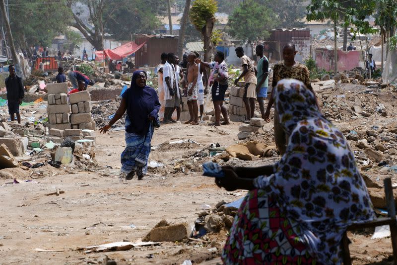 Liberians displaced as camp in Ghana is dismantled