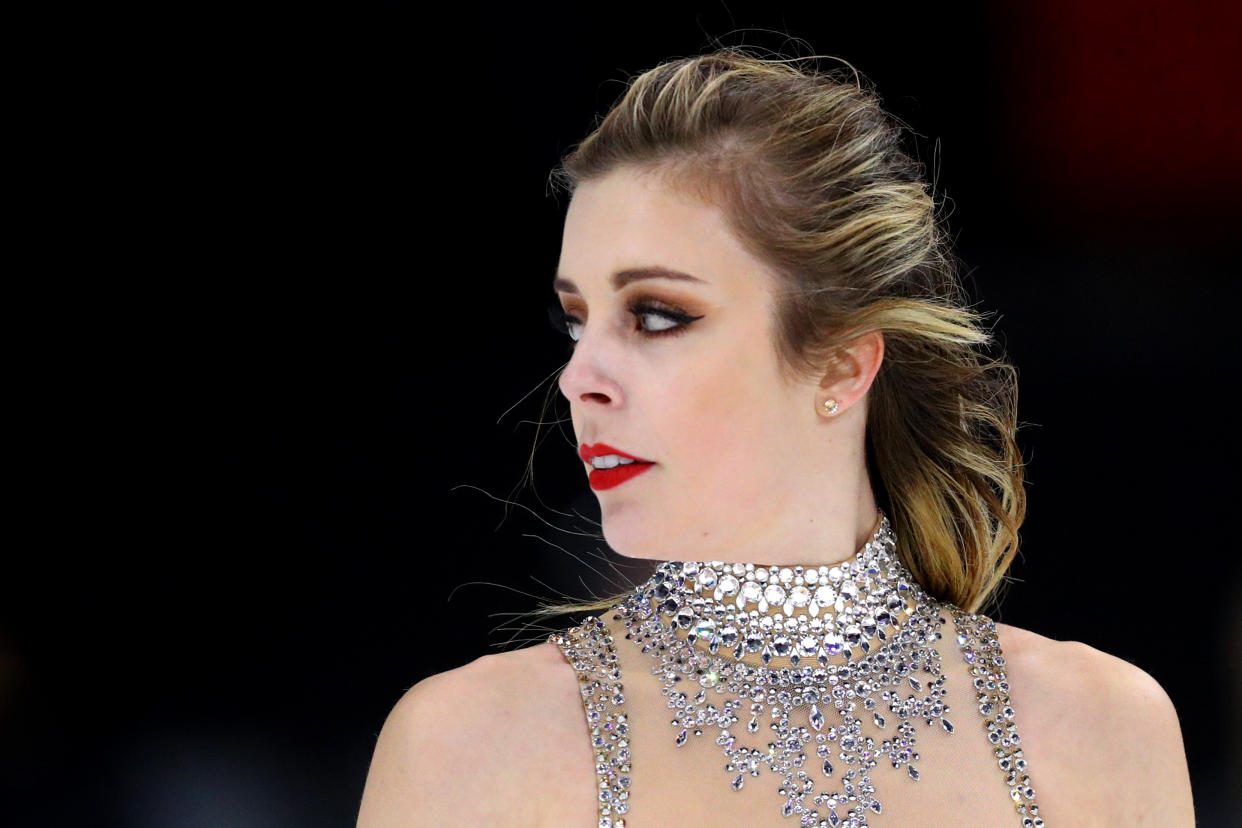 Ashley Wagner says that she was sexually assaulted by fellow figure skater John Coughlin in 2008, when she was 17 and he was 22. (Photo by Maddie Meyer - ISU/ISU via Getty Images)