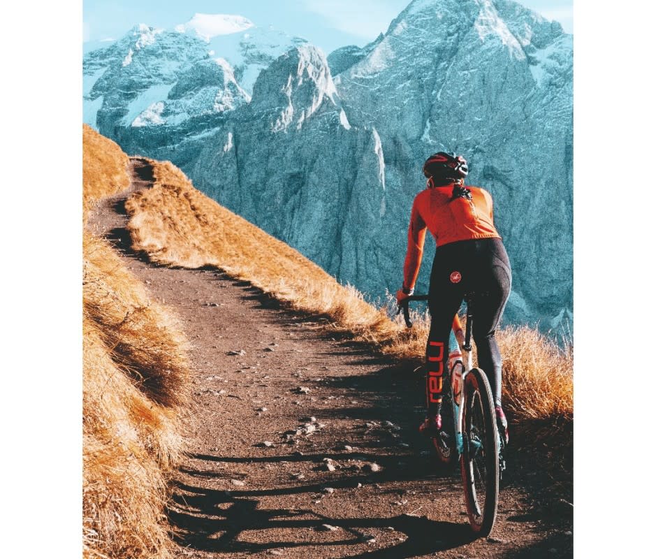 "Taking a bike ride in a place where we are surrounded by sky and trees and have the sun on our back is more than training or recreation. It’s healing."<p>Photo: Jered Gruber</p>