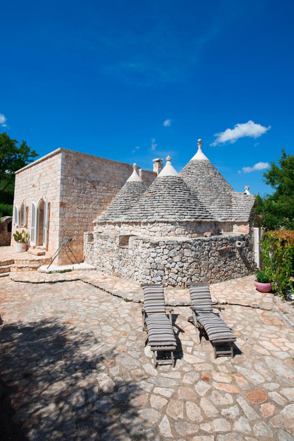 Why Etro loves his trulli: “Ancient building, ancient culture, stay connected,” he says. “And not to the internet.”