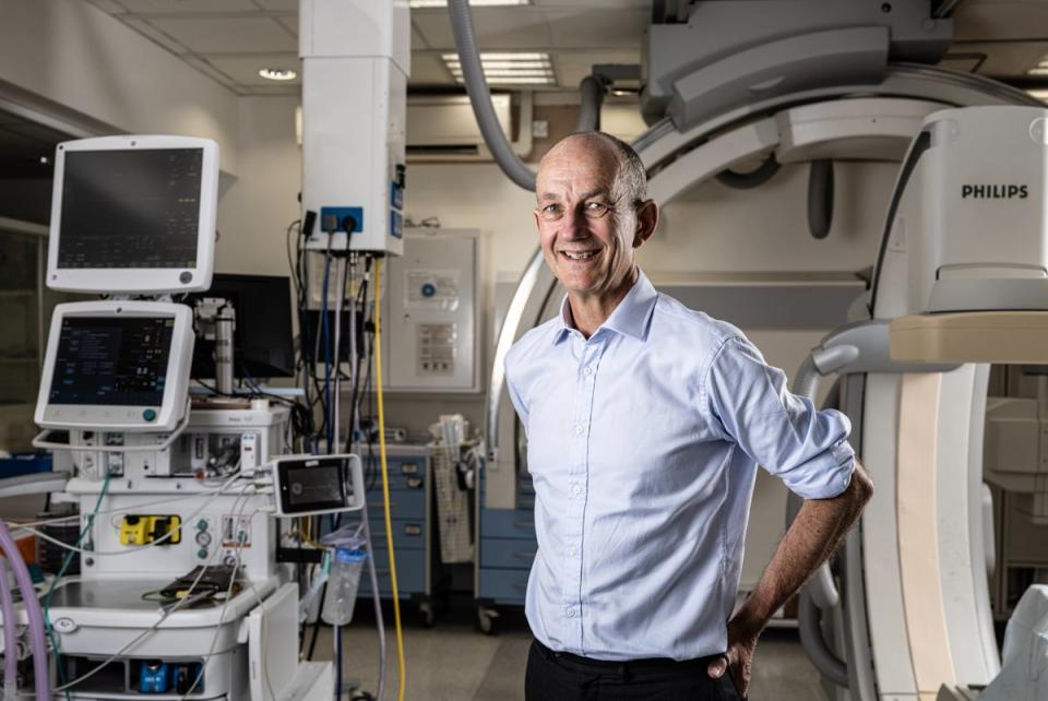 Dr Chris Streather, NHS regional medical director for London pictured at King's College Hospital, London. (Daniel Hambury/Stella Pictures Ltd)