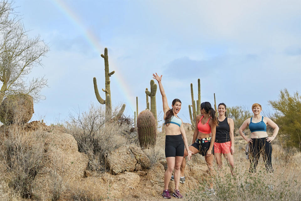 A group of Brooks employees for the “Women of Brooks” campaign. - Credit: Courtesy of Brooks