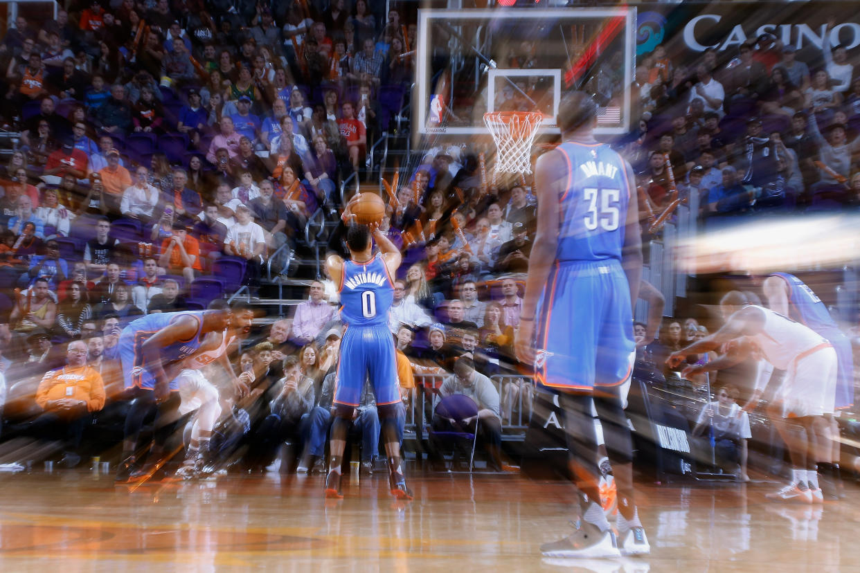 Oklahoma City Thunder v Phoenix Suns