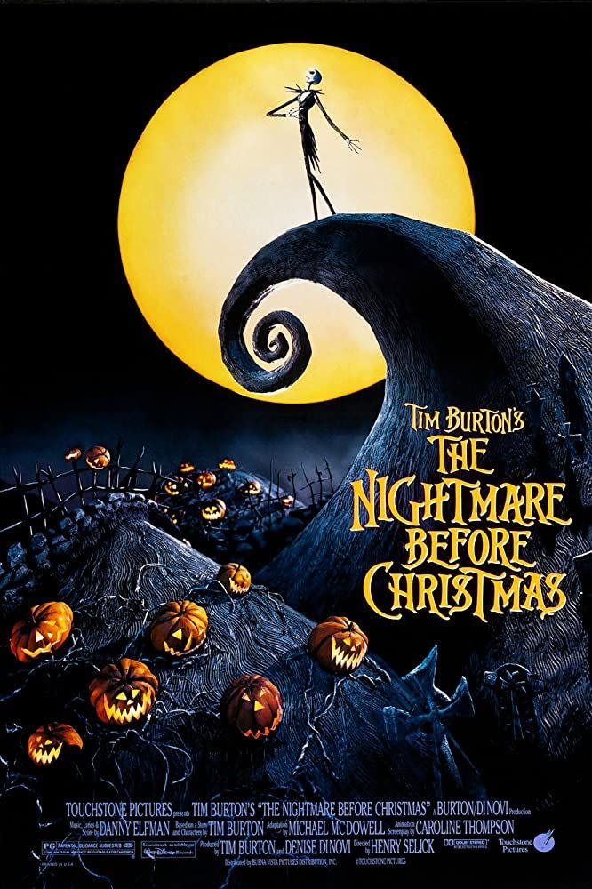 1) The Nightmare Before Christmas (1993)