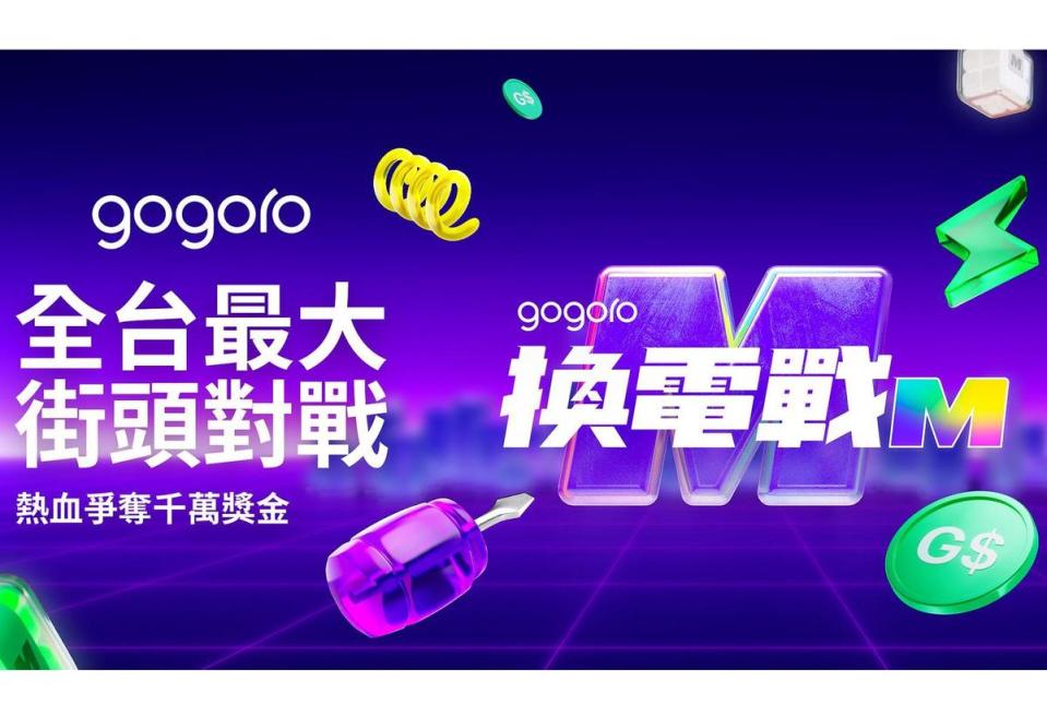 9.全台最大虛實整合街頭對戰「Gogoro 換電戰 M」熱血完賽，三隊爭奪千萬獎金