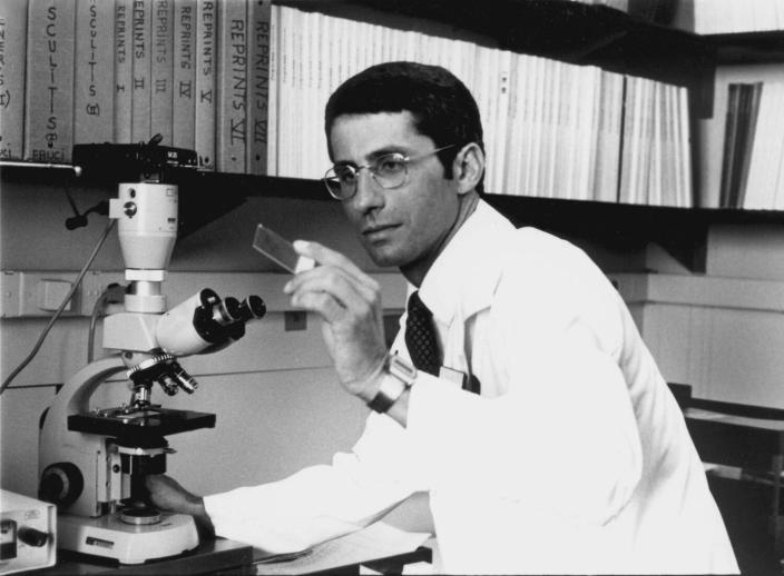 Dr. Fauci in 1984