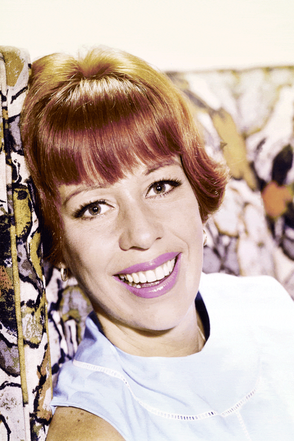 <p>Burnett is a comedy legend. Her classic program <em>The Carol Burnett Show</em> boasted its highest ratings in 1969.</p>