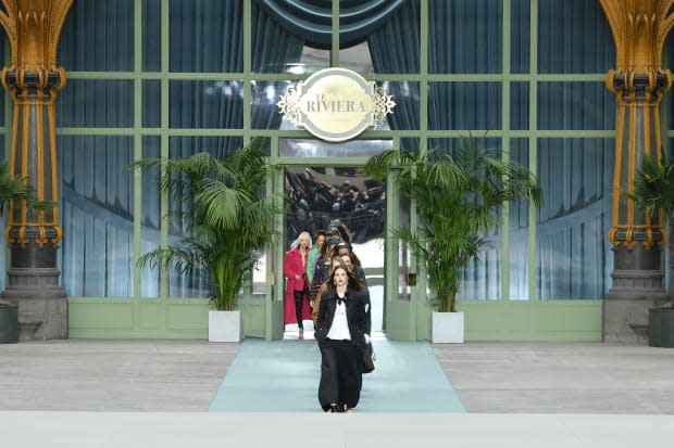 Looks from Chanel's Cruise 2020 show. Photo: Imaxtree 