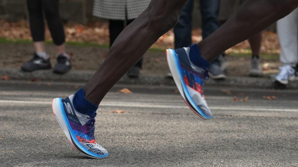 edward cheserek at the 2023 nyc marathon