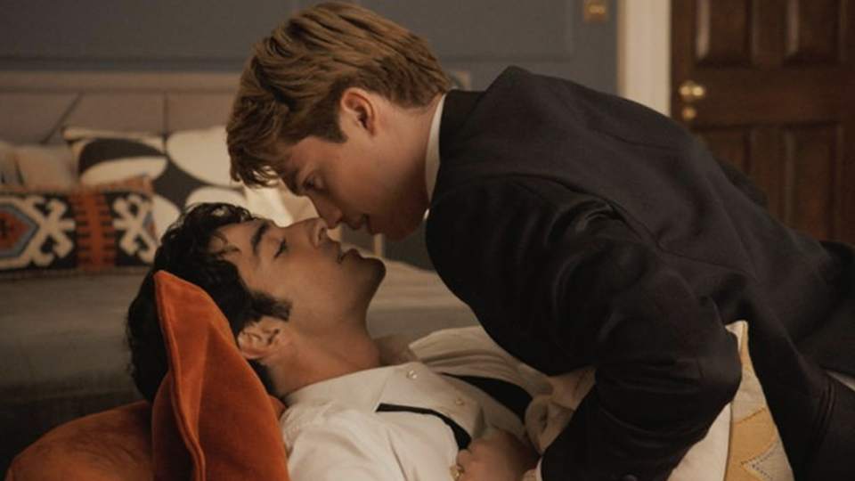 Gay missionary sex became a hot-button topic, thanks to a steamy sex scene in the new gay rom-com 'Red, White & Royal Blue.' (Prime Video) 