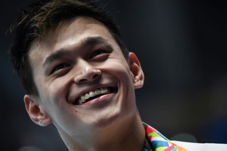 Chinese swimmer Sun Yang has a small army of fans