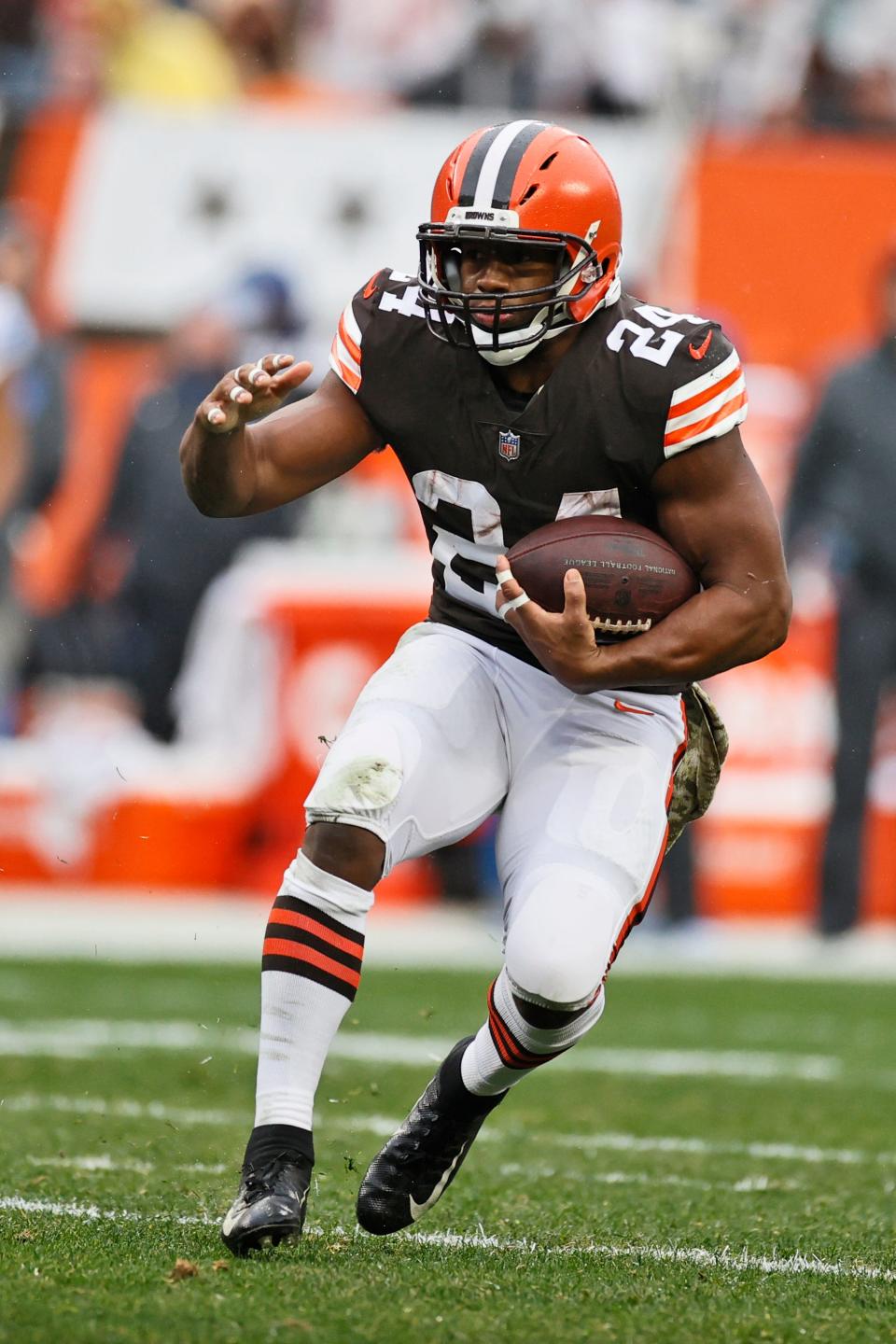 Can Nick Chubb and the Cleveland Browns beat the Baltimore Ravens in Week 12 of the NFL season?