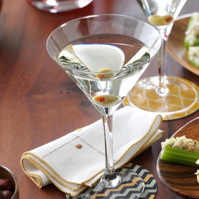 <a href="https://www.tasteofhome.com/article/the-perfect-martini-recipe/" rel="nofollow noopener" target="_blank" data-ylk="slk:How to Make a Martini Like a Bartender;elm:context_link;itc:0;sec:content-canvas" class="link rapid-noclick-resp">How to Make a Martini Like a Bartender</a>