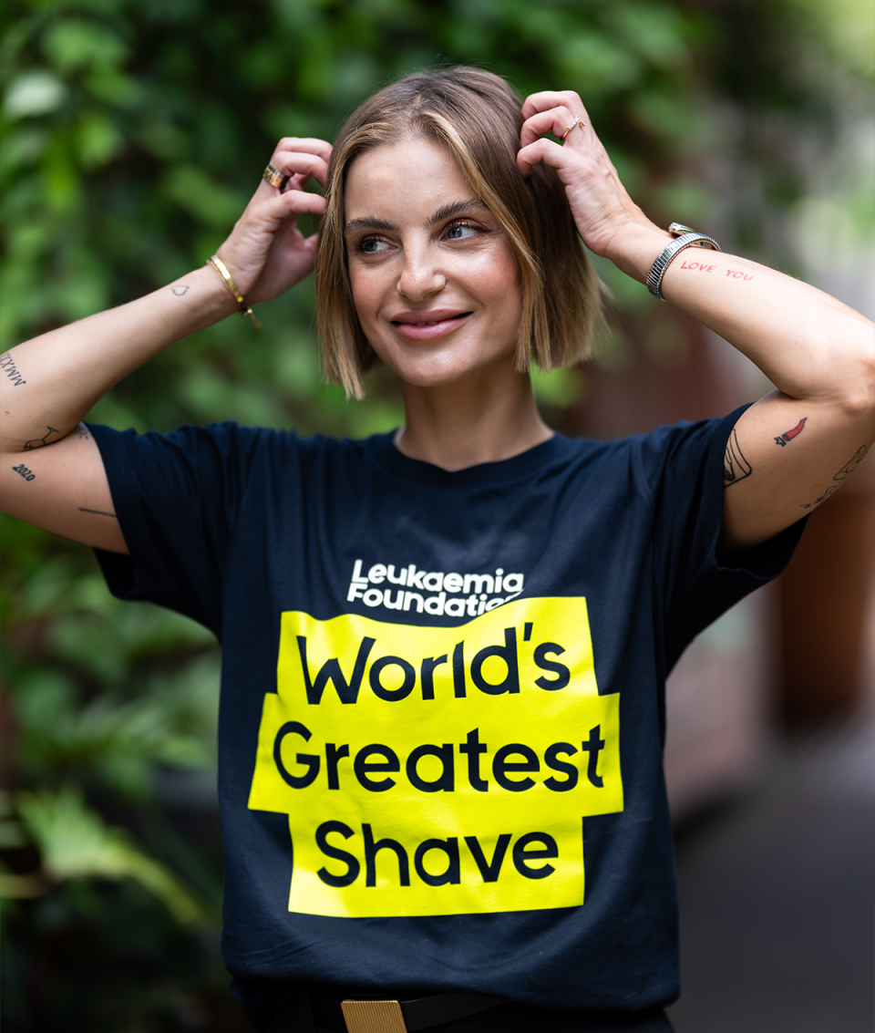 MAFS’ Domenica Calarco for the World’s Greatest Shave.